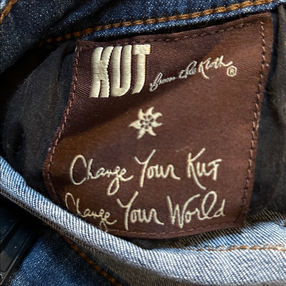 Kut from the Kloth Women's Blue Jeans - Picture 8 of 8
